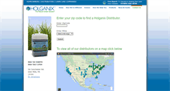 Desktop Screenshot of distributor.holganix.com