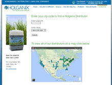 Tablet Screenshot of distributor.holganix.com